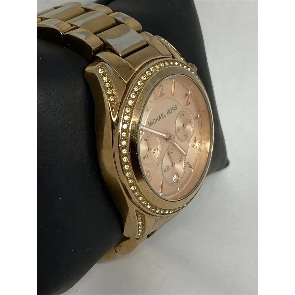 Michael Kors MK5263 Women's Gold Stainless Steel Analog Dial Quartz Watch HK1037